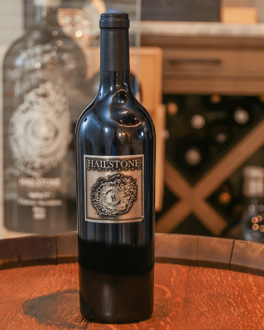 2020 Proprietor's Reserve Cabernet Sauvignon Bottle on a Wood Table